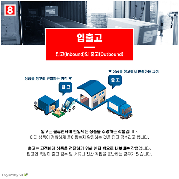 물류 현장 실무 용어 입출고